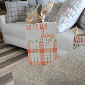Autumn Plaid Decor 🍁🍂🍁